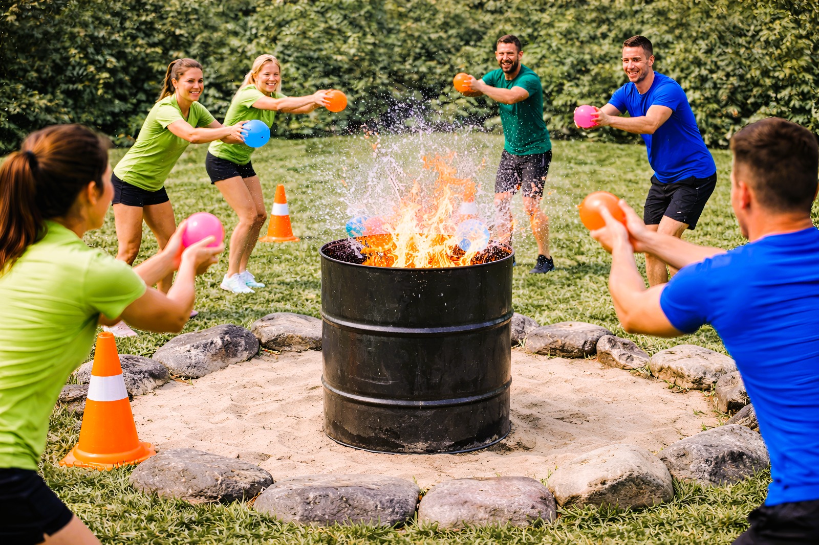 წყლის ჩელენჯი - ფოტო გალერეიდან