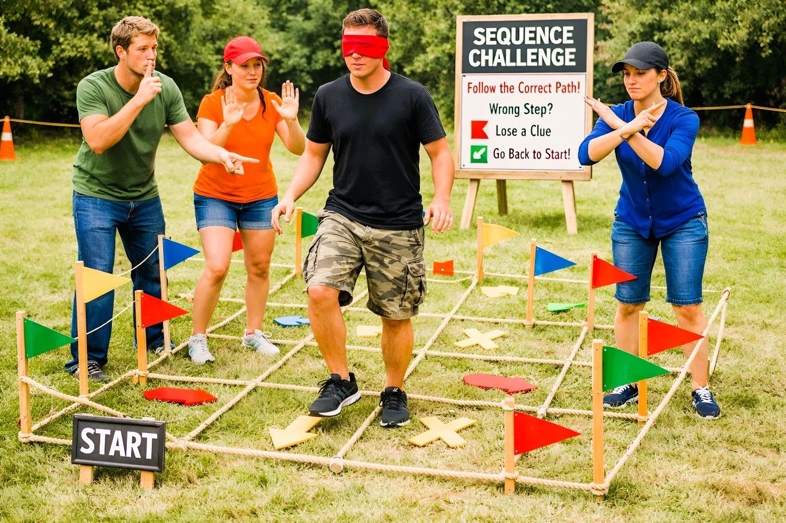 ინტელექტუალური თიმ ბილდინგი ნერდების ქვესთი - Nerds Quest Intellectual Game